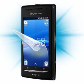 Bedienungsanleitung für Screenshield an die Display-Schutzfolie für Sony Ericsson Xperia X 8 (E15)
