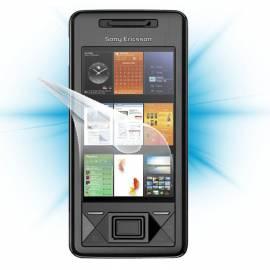 Screenshield an die Display-Schutzfolie für Sony Ericsson Xperia X 1