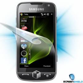 Schutzfolie Screenshield am Bildschirm für ein Samsung Omnia II (i8000)