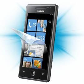 Handbuch für Schutzfolie Screenshield auf dem Display für Samsung Omnia 7 (i8700)