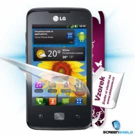 Schützenden film auf der Haut + Bildschirm Screenshield Gutschein (einschließlich der Möglichkeit, ein benutzerdefiniertes Bild) für das LG Optimus HUB-E510