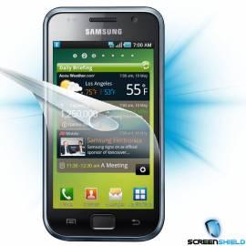 Screenshield an die Display-Schutzfolie für Samsung Galaxy S (i9000) Bedienungsanleitung