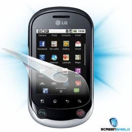 Benutzerhandbuch für Schutzfolie Screenshield auf dem Display für LG Optimus Chat C550