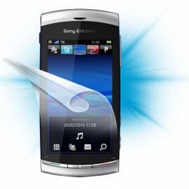 Bedienungsanleitung für Screenshield an die Display-Schutzfolie für Sony Ericsson U5i Vivaz