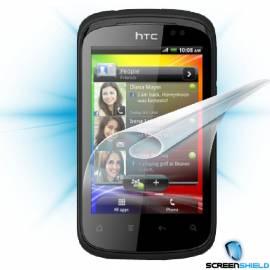 Schutzfolie Screenshield auf dem Bildschirm für HTC Explorer (Pico) - Anleitung