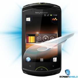Screenshield an die Display-Schutzfolie für Sony Ericsson Walkman Live mit (WT19i) Bedienungsanleitung