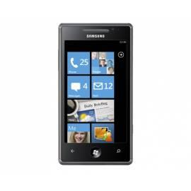 Bedienungshandbuch Mobiltelefon Samsung Omnia 7 (Ebony Black) schwarz