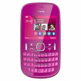 Handy Nokia Asha 200 Rosa