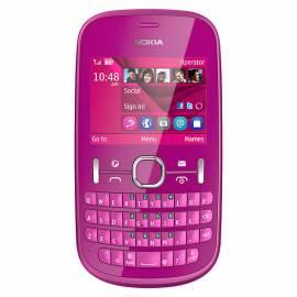 Handy Nokia Asha 201 Rosa Gebrauchsanweisung