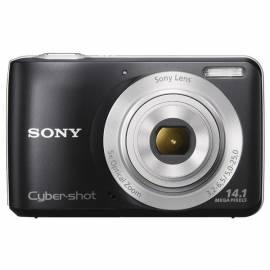 Bedienungshandbuch Kamera Sony DSC-S5000 angegeben, schwarz