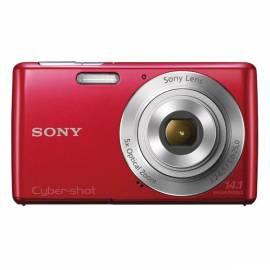 Kamera Sony DSC-W620, rot Gebrauchsanweisung