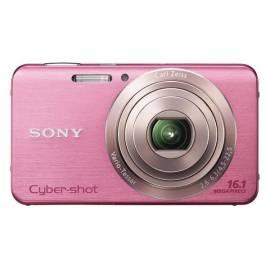 Handbuch für Kamera Sony DSC-W630, Rosa