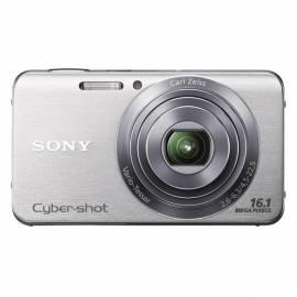 Kamera Sony DSC-W630, Silber - Anleitung