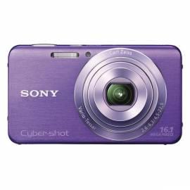 PDF-Handbuch downloadenKamera Sony DSC-W630, lila