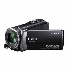 Videokamera Sony HDR CX210E FullHD, schwarz