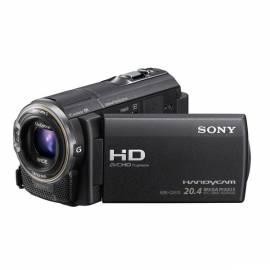Videokamera Sony HDR CX570E FullHD, schwarz Gebrauchsanweisung