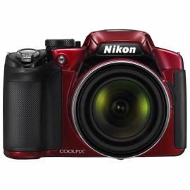 Benutzerhandbuch für Kamera Nikon Coolpix P510 rot