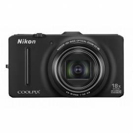 Bedienungshandbuch Digitalkamera Nikon Coolpix S9300 schwarz