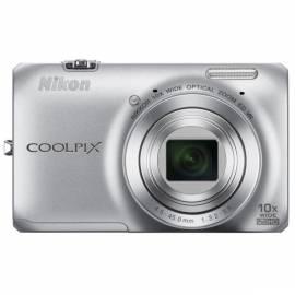 Kamera Nikon Coolpix Silber S6300