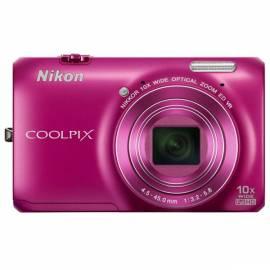 Bedienungsanleitung für Kamera Nikon Coolpix S6300 Rosa