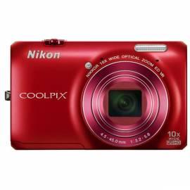 Kamera Nikon Coolpix S6300 rot