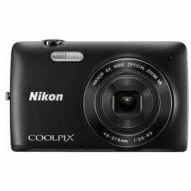 Bedienungshandbuch Digitalkamera Nikon Coolpix S4300 schwarz