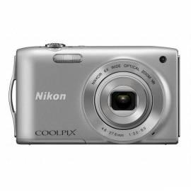Kamera Nikon Coolpix Silber S3300