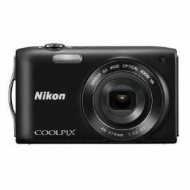 Digitalkamera Nikon Coolpix S3300 schwarz