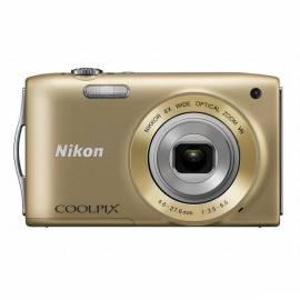 Digitalkamera Nikon Coolpix S3300-gold
