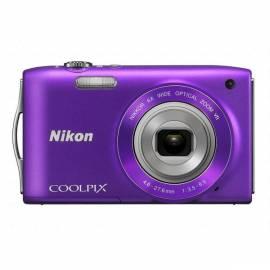 Bedienungsanleitung für Kamera Nikon Coolpix lila S3300