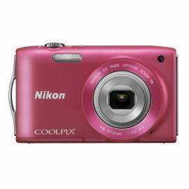 Datasheet Kamera Nikon Coolpix S3300 Rosa