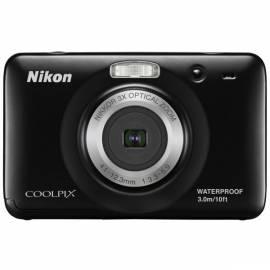 Handbuch für Digitalkamera Nikon Coolpix S30 schwarz