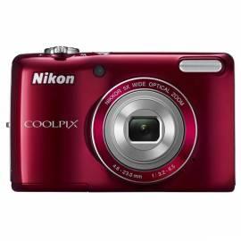 Handbuch für Kamera Nikon Coolpix L26 rot