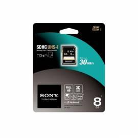 Die nächste Generation von Sonys SF8U4, 8 GB Speicher Bedienungsanleitung
