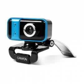 Webcamera Canyon CNR-WCAM920HD blau &    schwarz, 2mpx, USB 2.0