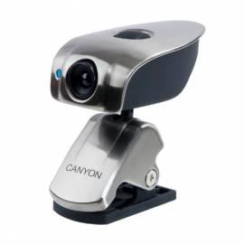 Webcamera Canyon CNP-WCAM320HD silber/schwarz, 2MPix