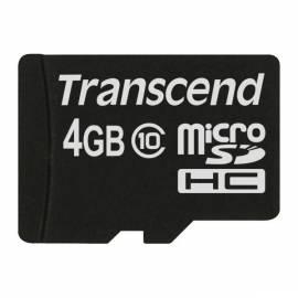 Speicher-Generation Transcend 4 GB Class10 McroSDHC