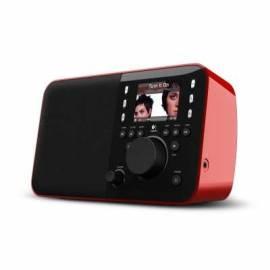 Radiowecker Logitech Squeezebox Radio rot