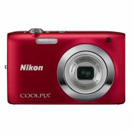 PDF-Handbuch downloadenKamera Nikon Coolpix S2600 rot