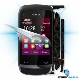 Benutzerhandbuch für Schutzfolie Screenshield Bildschirm + Carbon skin (Kunstleder) für das Nokia C2-02