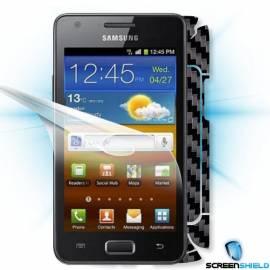 Bedienungsanleitung für Schutzfolie Screenshield Bildschirm + Carbon skin (schwarz) für Samsung Galaxy R (i9103)