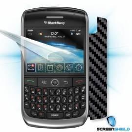 Handbuch für Schutzfolie Screenshield Bildschirm + Carbon skin (schwarz) für BlackBerry Curve 8900