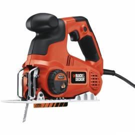 Benutzerhandbuch für Jig sah, Black & Decker KSTR8K 600W