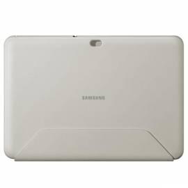 Service Manual Tasche Samsung (Buch Cover) EFC-1C9N für Galaxy Tab 8.9 (P7300/P7310), Tagebuch cremig