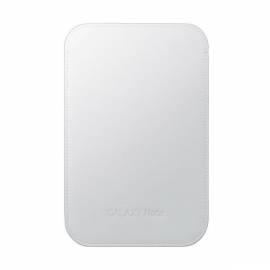 Handy Tasche für Samsung Galaxy 1E1L-WFA Hinweis N7000 (i9220), versenkbare vertikal weiß Gebrauchsanweisung