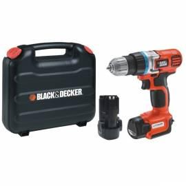 Bohren-Maschine, die ich Black &  Decker EGBL108KB, 2 x I