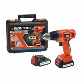 Bohren-Maschine Aku Black & Decker EPL14KB