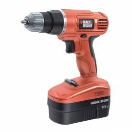 Bohren-Maschine Aku Black & Decker EPC18CA