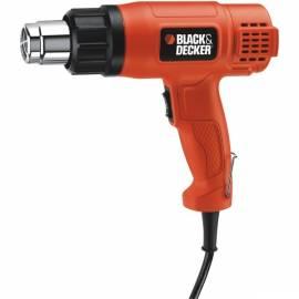 Waffe Heißluft Black & Decker KX1650 Bedienungsanleitung