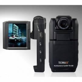 Autocamera Technaxx, HD 1280 * 960P, schwarz (TX-03) Bedienungsanleitung